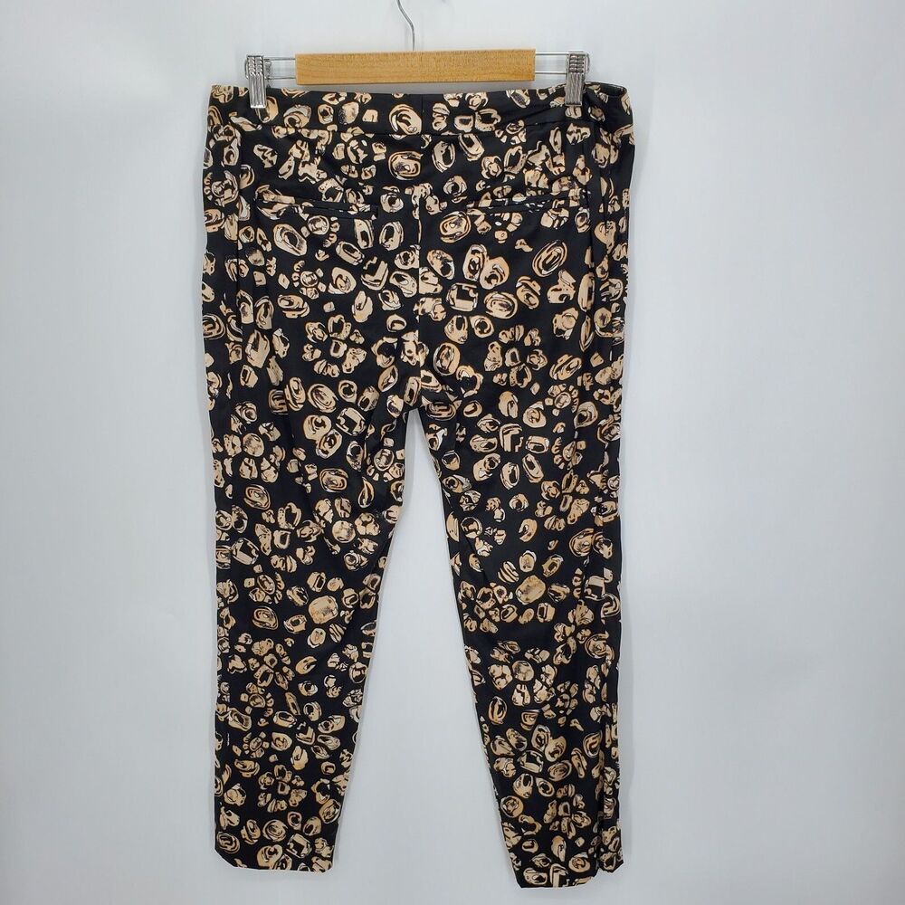 Thakoon Adidition Womens Silk Crop Ankle Pants Floral Print Size 8 - Picture 2 of 4